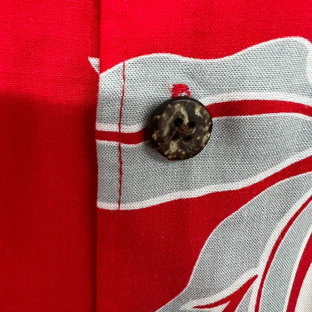 Vtg Reyn Spooner Ohio State Buckeyes Button Up Sh… - image 5